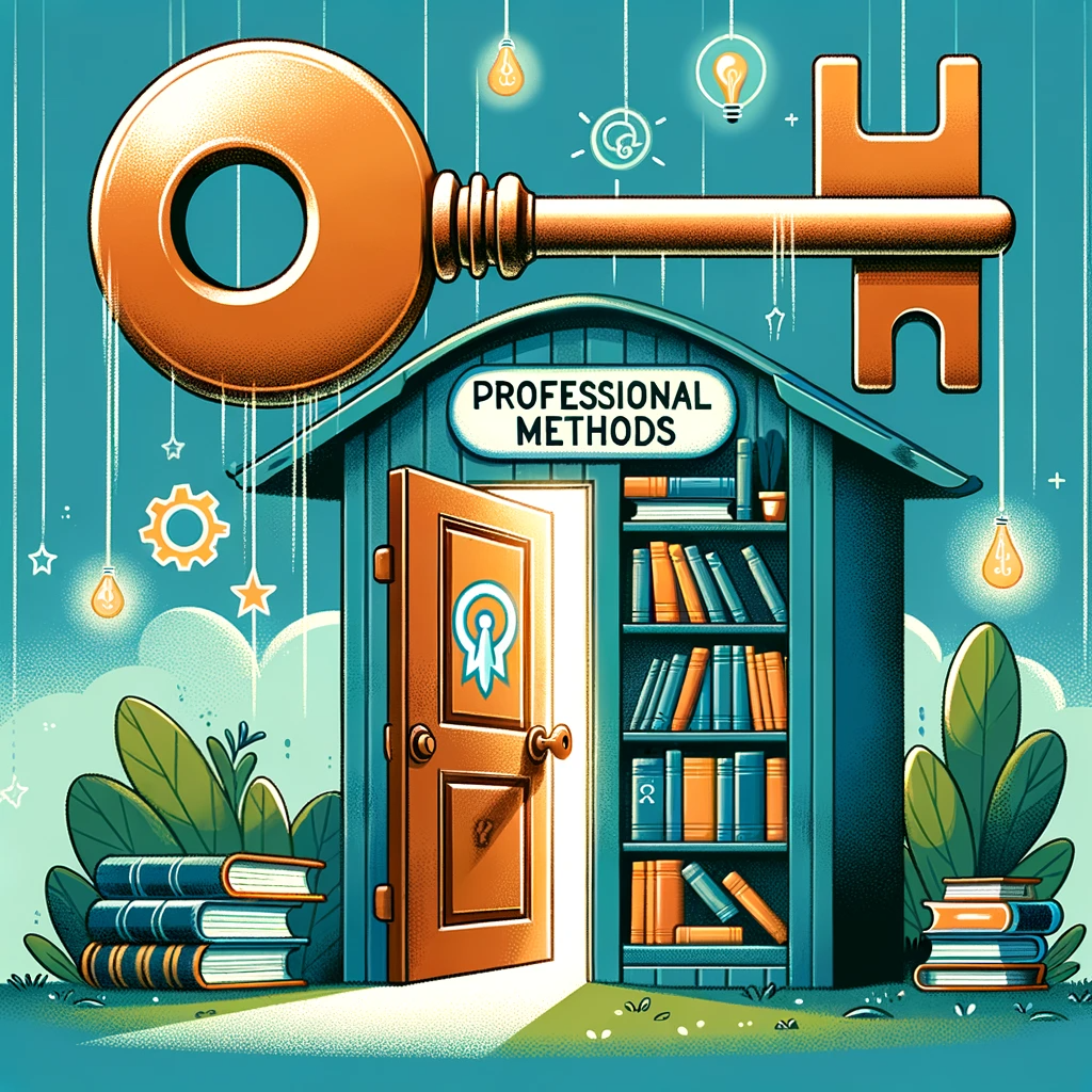 Conveniently provide access to professional methods